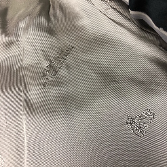 One of a kind Versace silver suit size EU48 (US38) - Picture 3 of 7